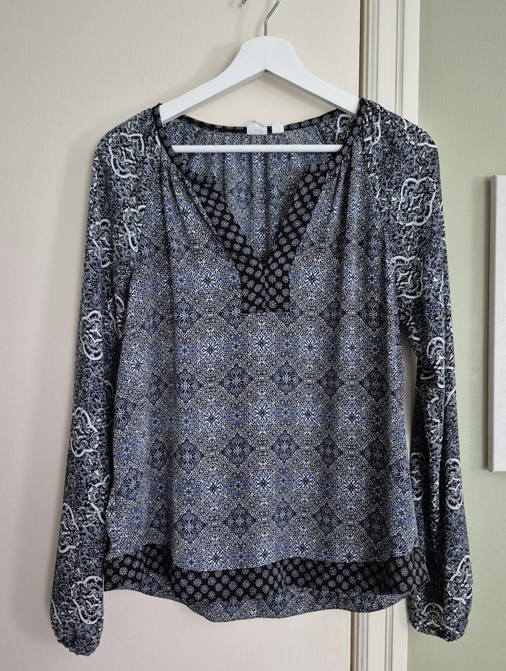 EUC GAP Boho Print Blouse, XS